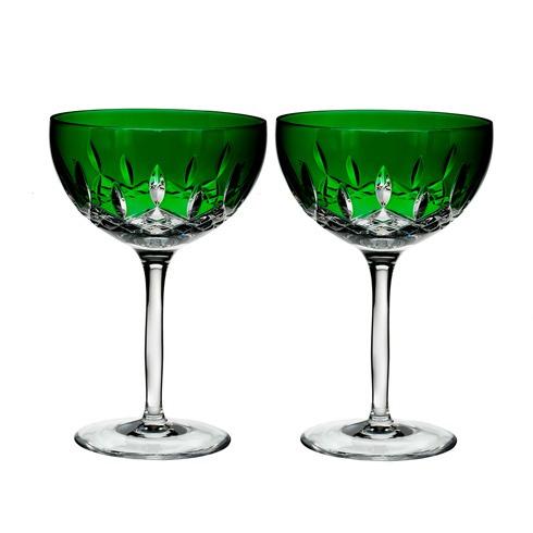 Lismore Pops Cocktail Pair Emerald