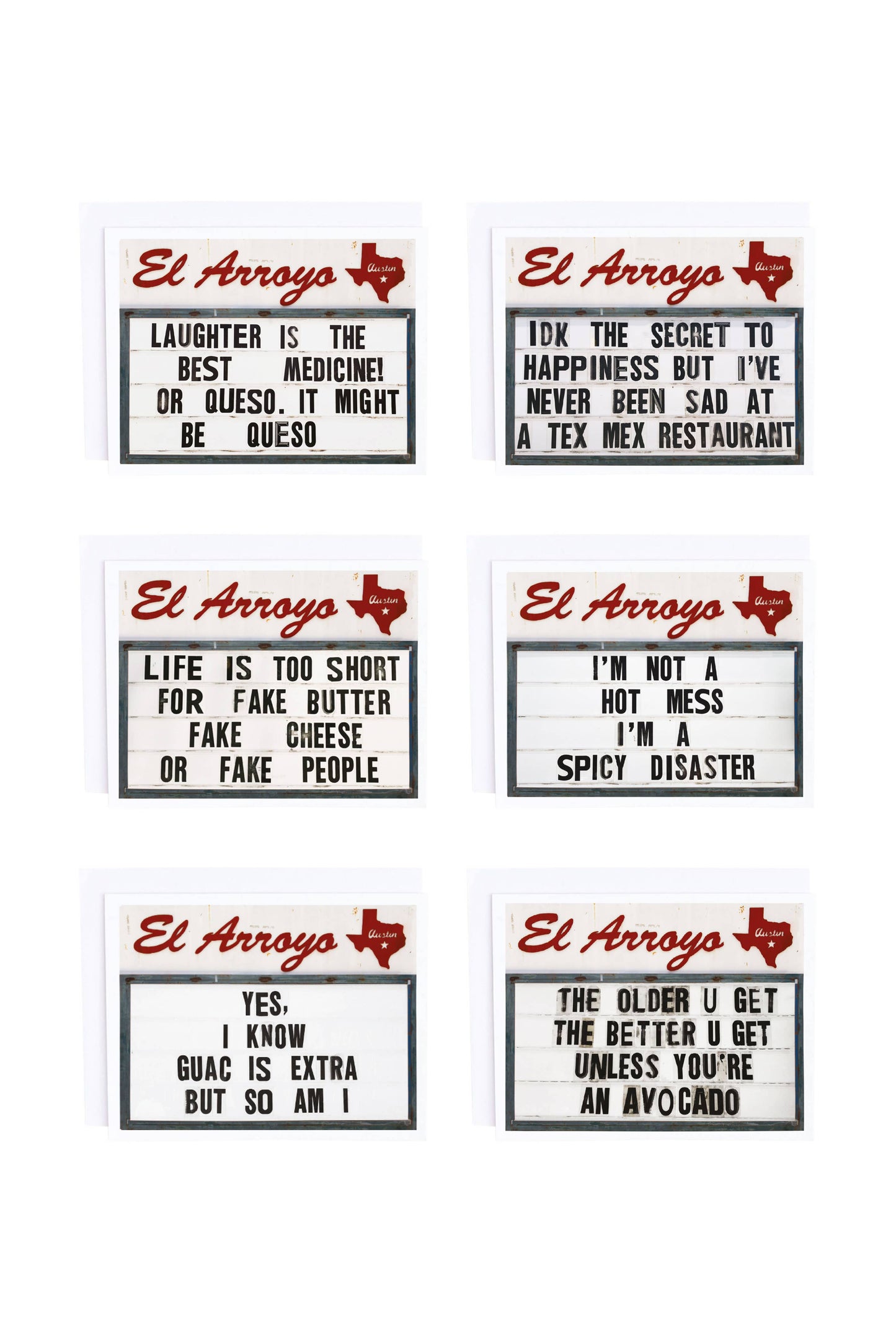 El Arroyo - Greeting Cards - Pre-Pack TEX MEX