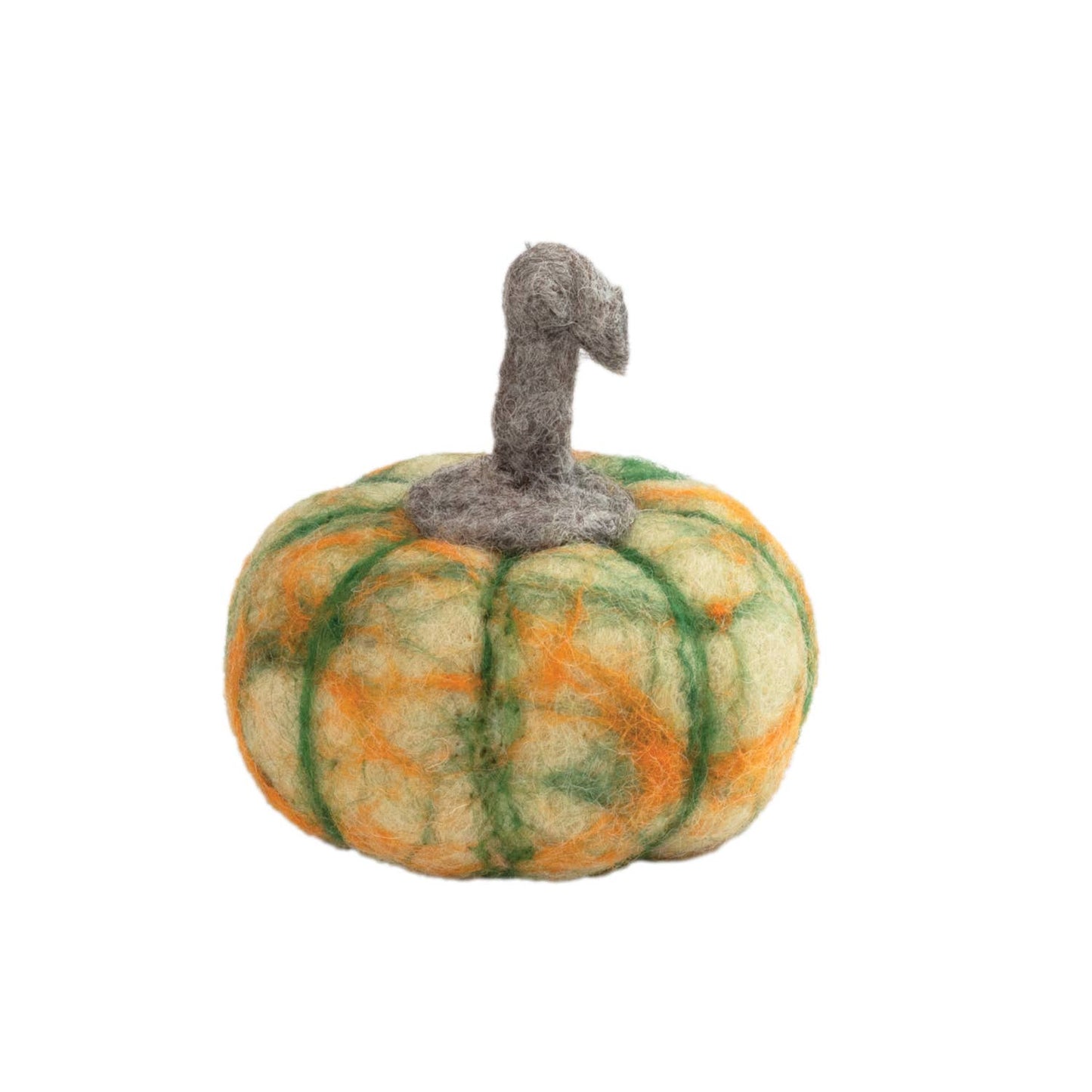 dZi Handmade - Cushaw Pumpkin, 3.5"dia.