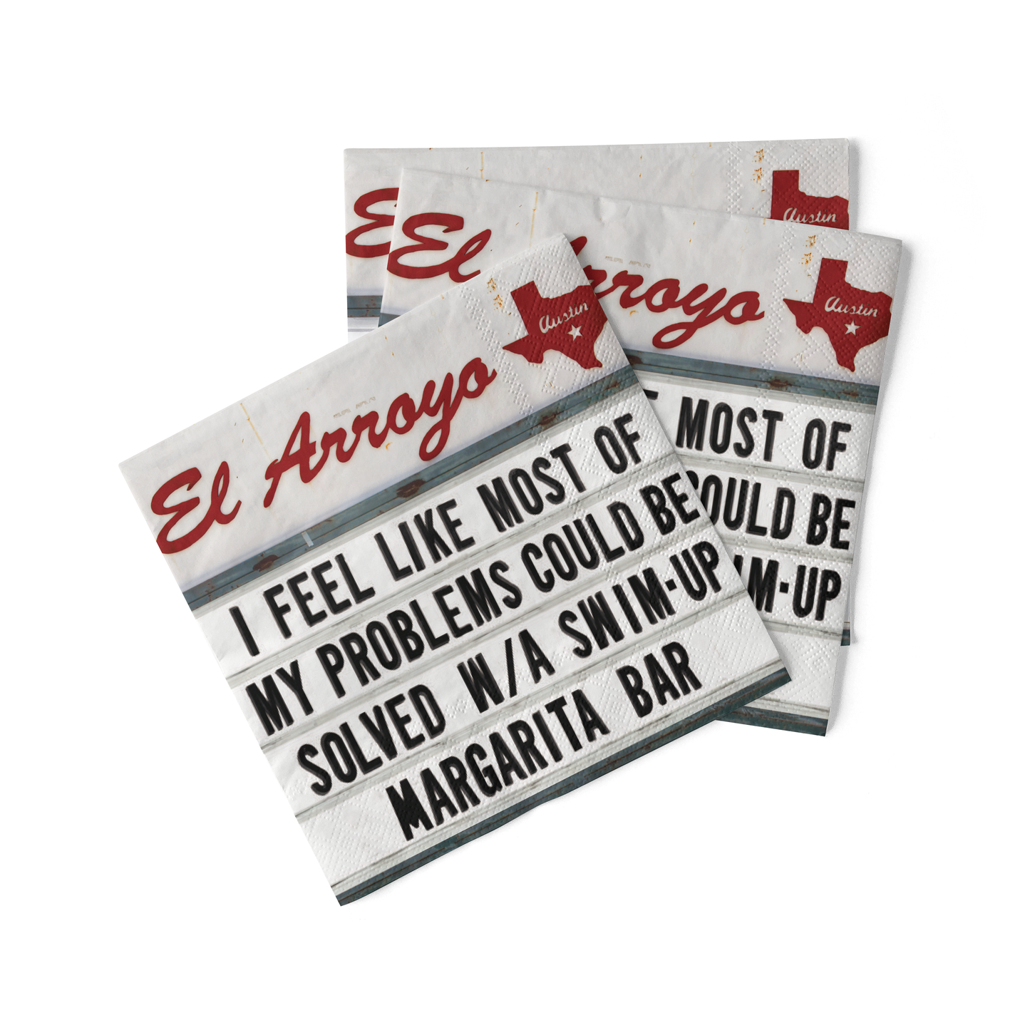 El Arroyo - Cocktail Napkins (Pack of 20) - My Problems