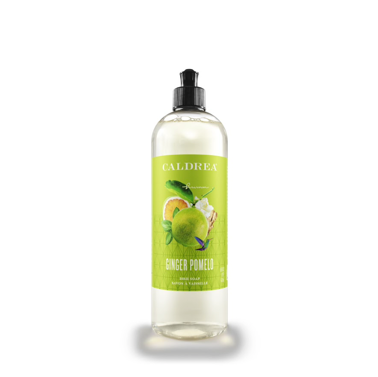 Caldrea - Ginger Pomelo Dish Soap with Aloe & Ginger Essential Oil