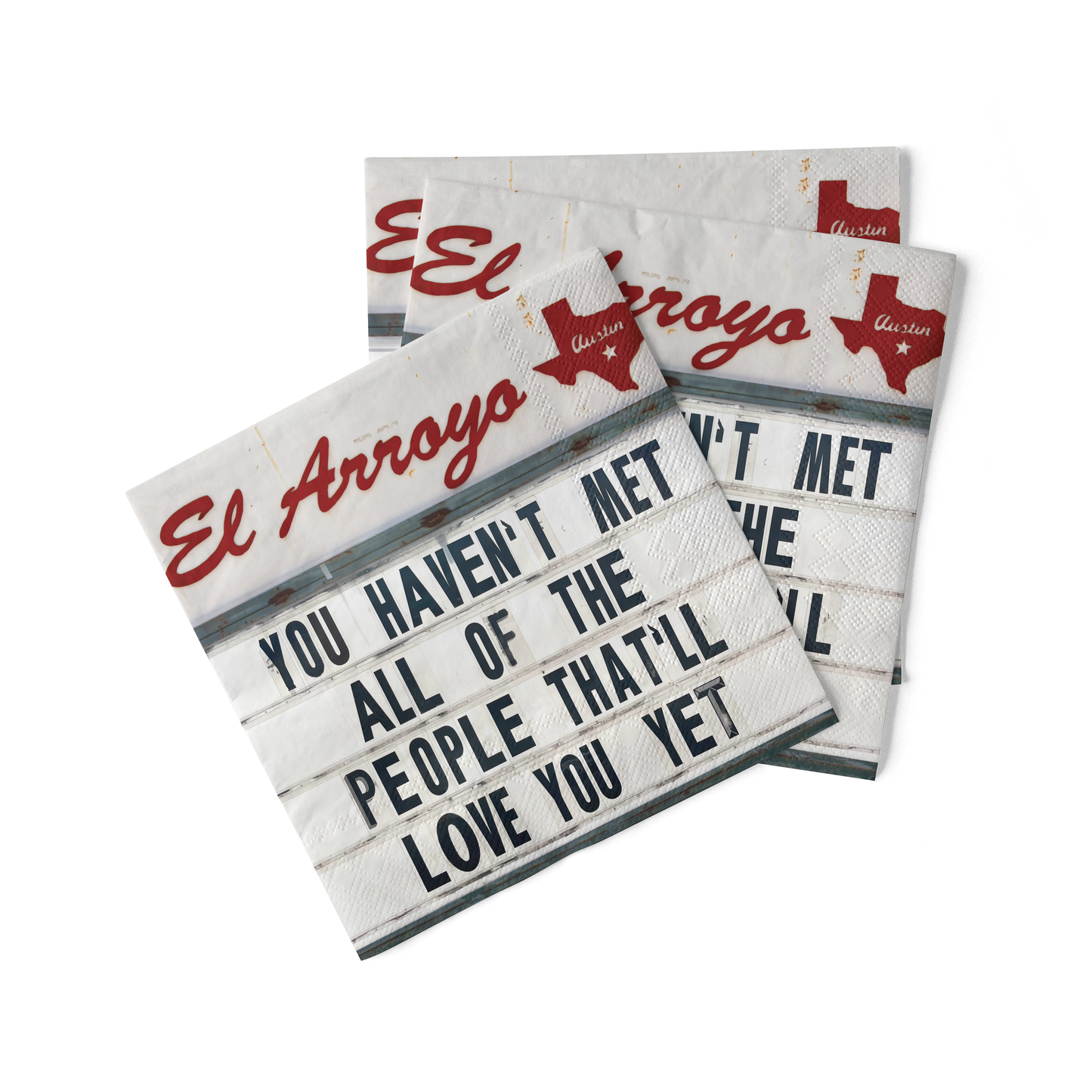 El Arroyo - Cocktail Napkins (Pack of 20) - Love You Yet