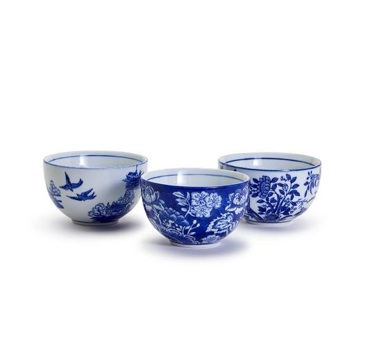 Blue & White Chinoiserie Bowl