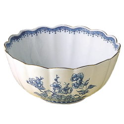 Imperial Blue Scalloped Bowl