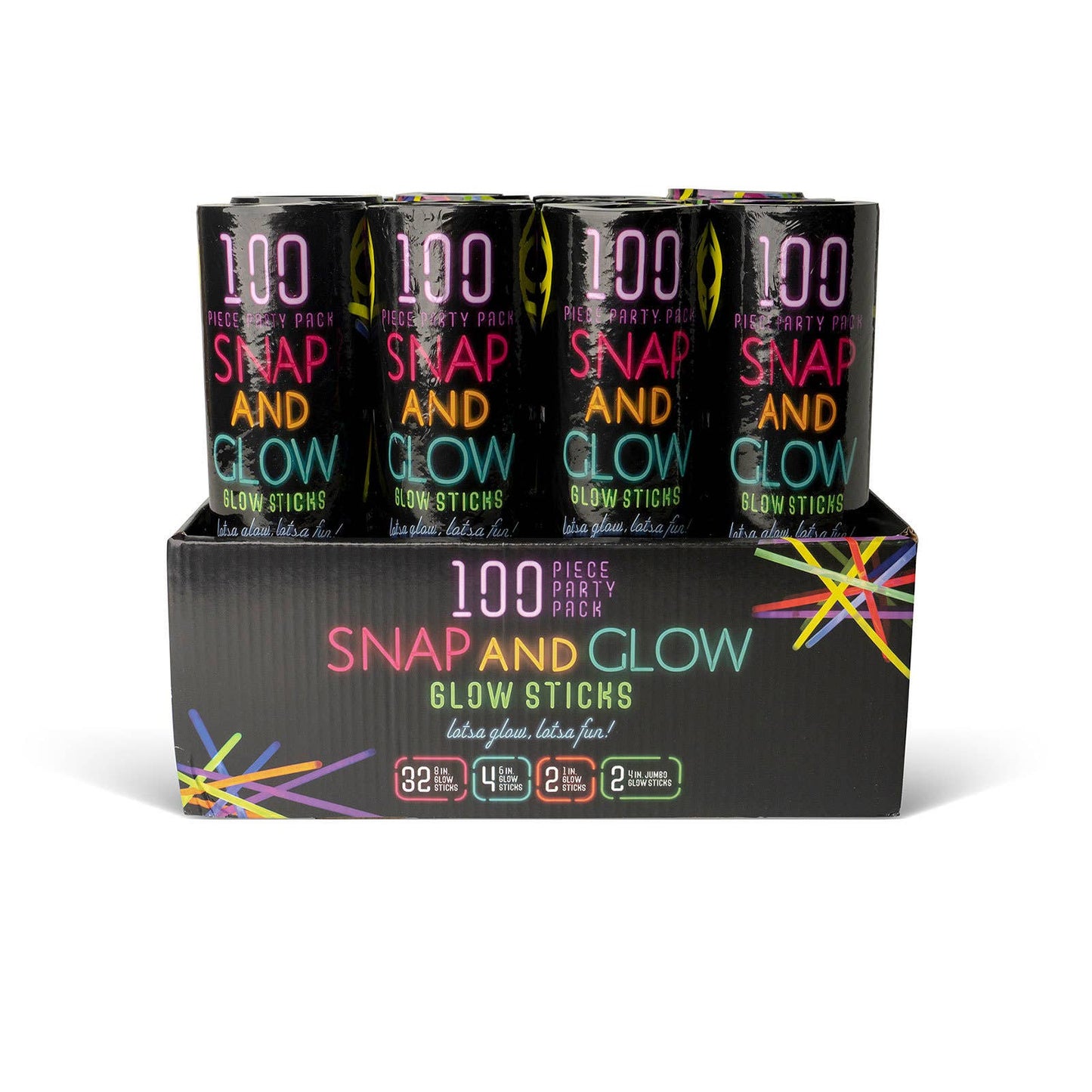 DM Merchandising - Glow Sticks 100 Pack