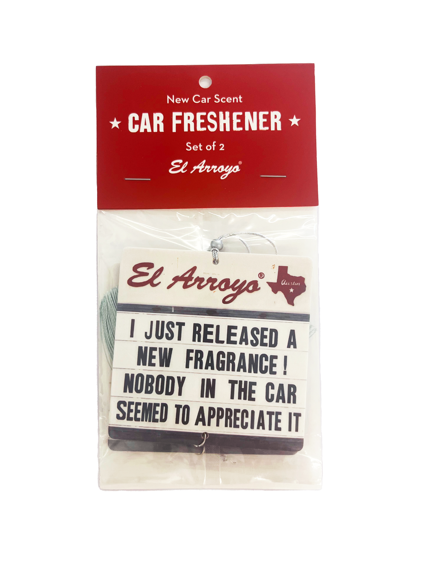 El Arroyo - Car Air Freshener (2 Pack) - New Fragrance